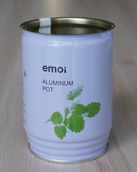 691# Metal Easy Open Tin Can for Seeds