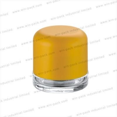 Winpack New Style Luxury Cosmetic Acrylic Jar with High Plastic Cap 50g