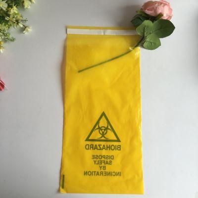 Plastic Medical Waste Bag Biohazard Infection Waste Bag