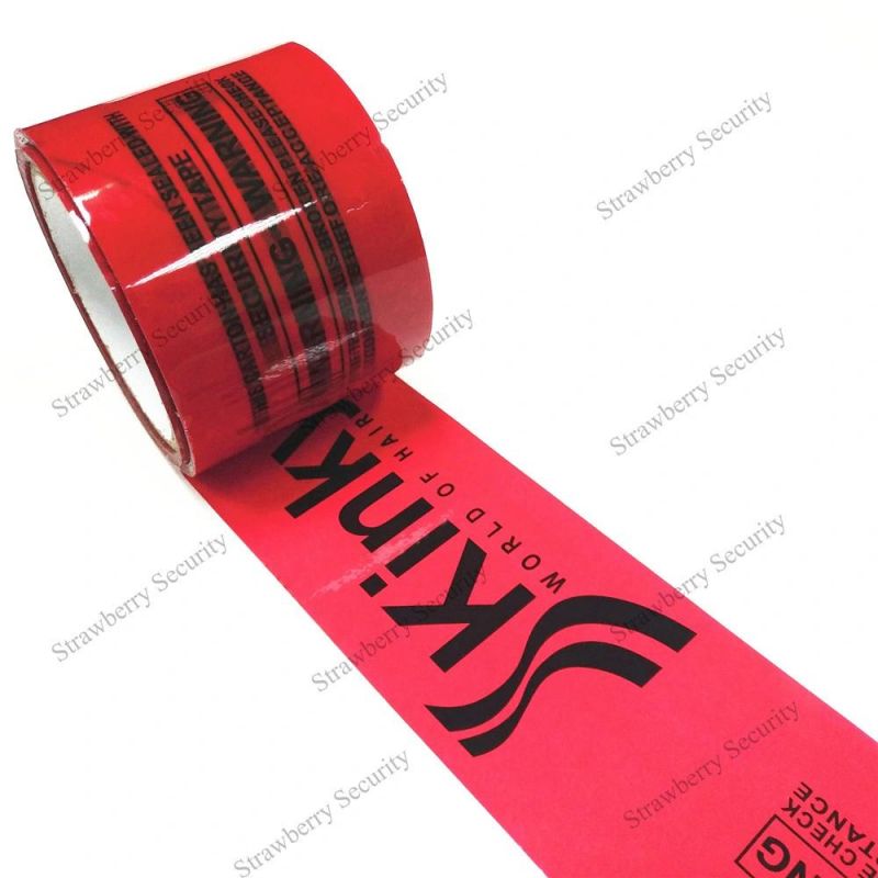 Tamper Evident Security Tapes for Carton Sealing Packing Tape