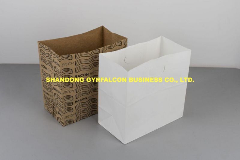 Factory Direct Supply Customization Biodegradable Food Packaging Paper Bag