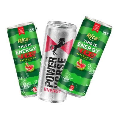 250ml Slim Wholesale Empty Logo Printed Easy Open Soft Drinks Aluminum Beverage Can