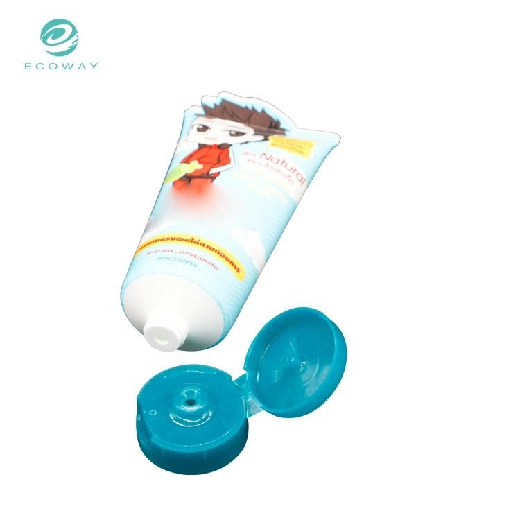 60ml Soft Customized Plastic Lotion Hand Cream Empty Cosmetic Tube