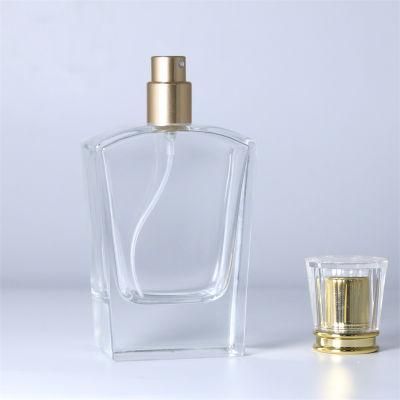 Wholesale 50ml Black Colour Glass Perfume Bottle with Spray Cap