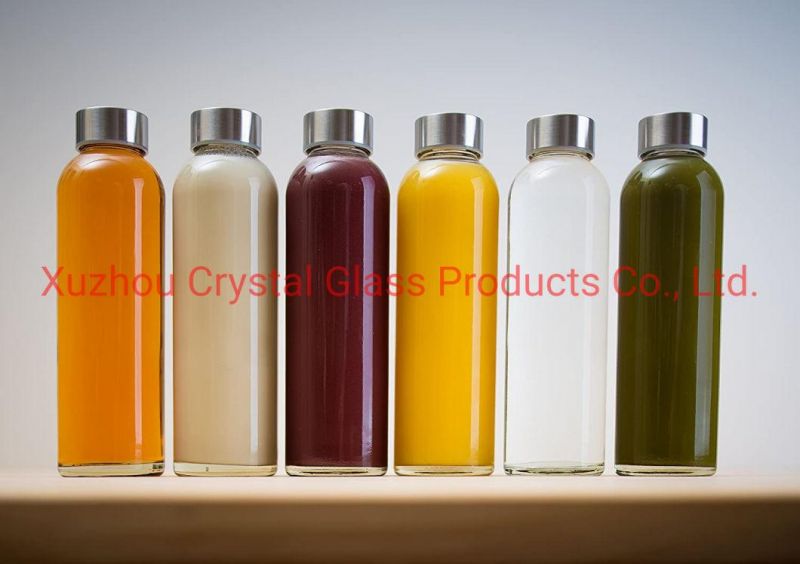 150ml 300ml 420ml 500ml 750ml 1000ml Glass Bottle for Beverage Juice Coffee Milk Tea Drink Packaging