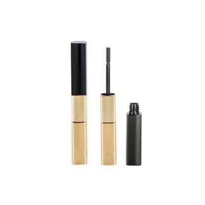 Luxury Eyelash and Eyeliner Double Head Brush Custom Mascara Tubes Plastic Empty Mascara and Eyeliner Tube