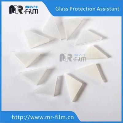 Black Triangle Glass Crash Protection Corner