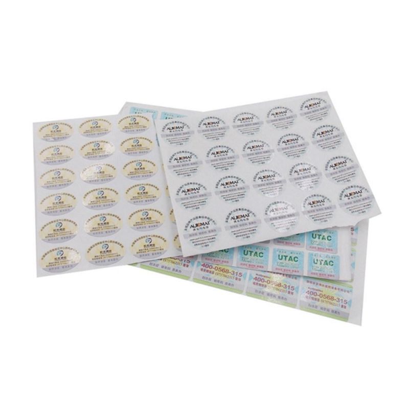 Custom Food Packaging Security Sealing Label Sticker