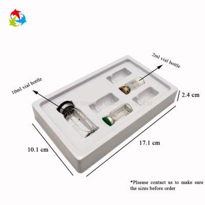 White PS PVC Disposable Plastic Medication Tray