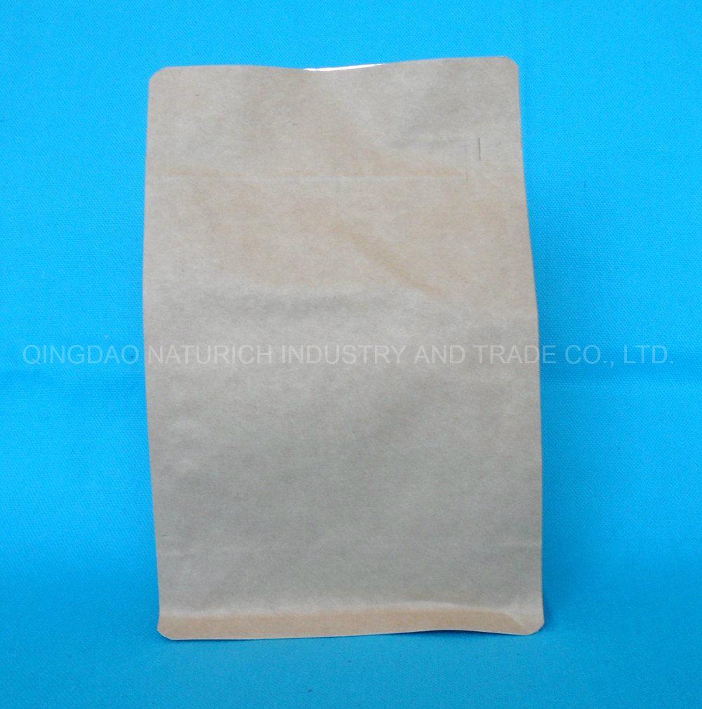 500g/1lb Quad Seal Coffee Bag/1lb Kraft Paper Coffee Bag Food Packaging Pouch