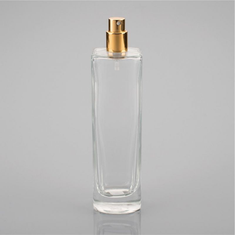 Square Spray Glass Wholesale Empty Perfume Bottle 100ml