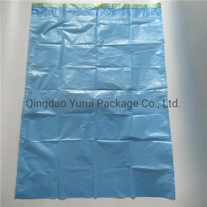 Heavy Duty Refuse Sacks Large Size 80L White Drawstring Garbage Bag Roll