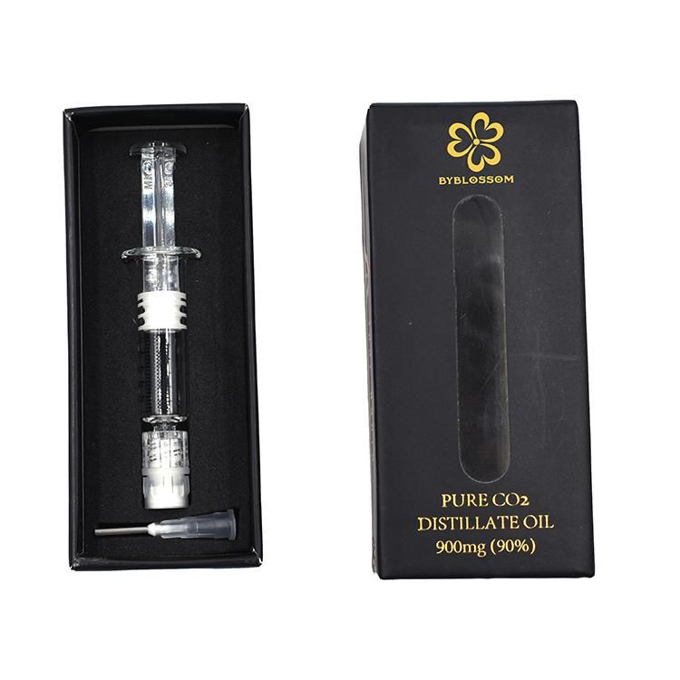 Luer Lock Oil Prefilled Glass Syringe Packaging Box