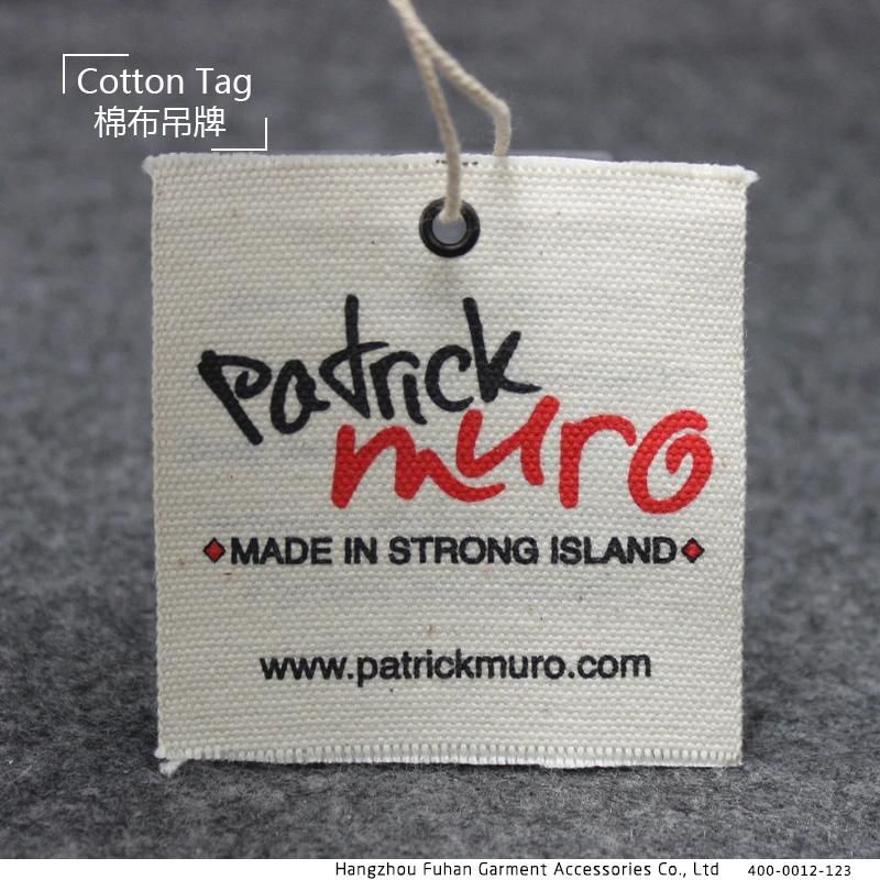 High-End Classic Cotton Hang Tag for Garments