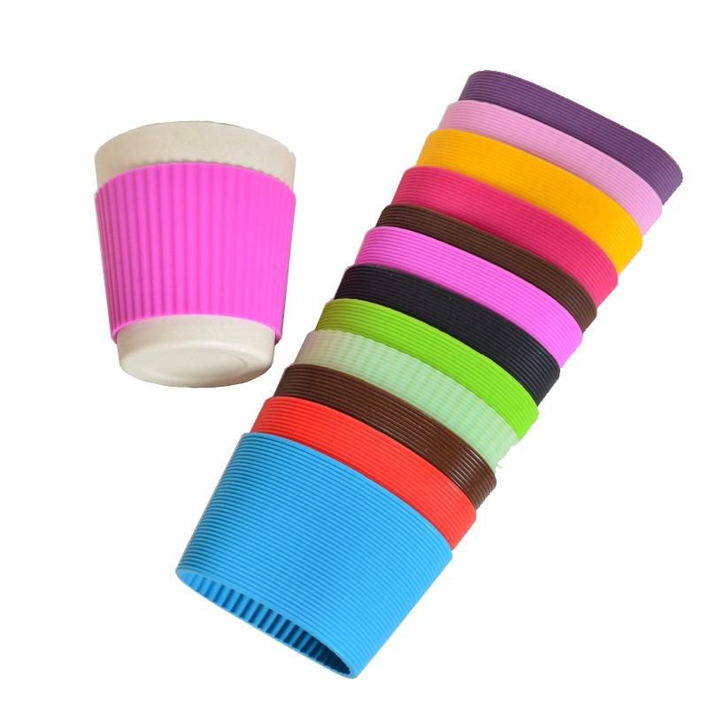 China Wholesale Custom Glass Vacuum Cup Set Silicone Cup Sleeve for Outdoor Baby Water Cup