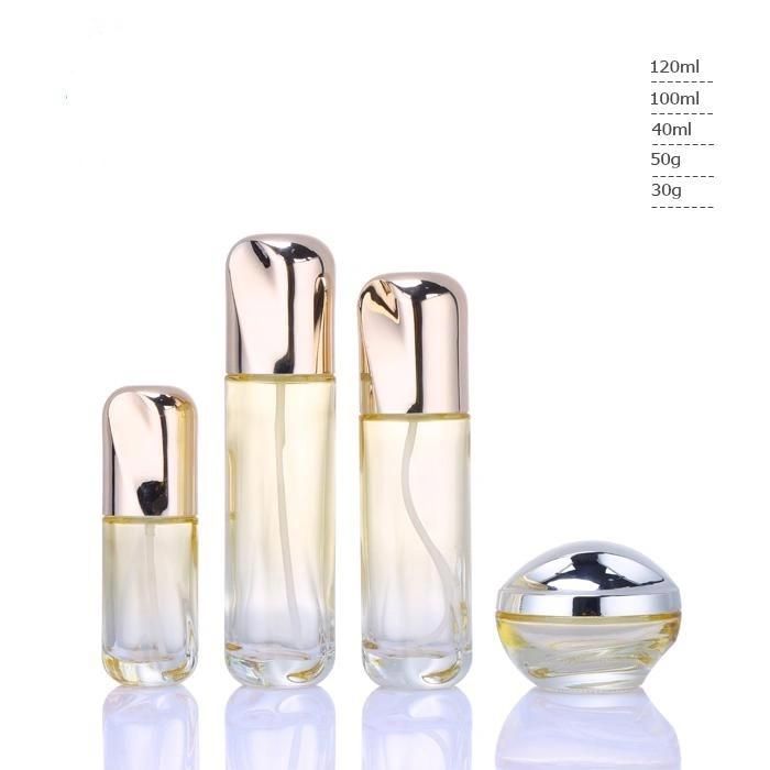 Ll07 Glass Cosmetic Bottle Wholesale High Quality Unique Empty Bottle Have Sstock