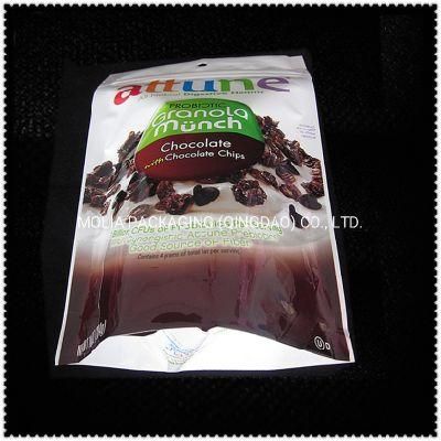 Moisture-Proof Custom Stand up Zipper Plastic Snack Nut Packaging Bag Food Pouch