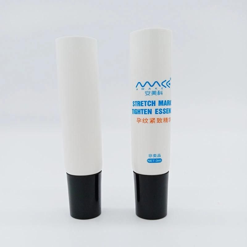 Skin Care Plastic Cosmetic Packaging Tube with Screw Cover