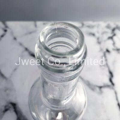 Manufacturer Customized Slim Round Whisky Glass Bottle