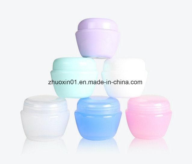 Different Color Plastic PP Cosmetic Cream Jar