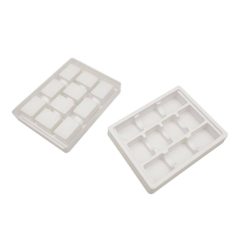 White Cavity Blister Tray Candy Sweet Plastic Insert Packaging