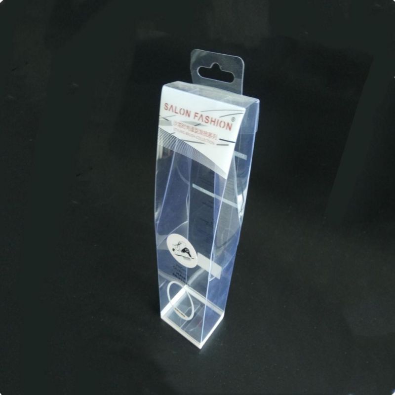 Custom PP/PET Plastic beauty hairbrush or comb Packaging (packing box)