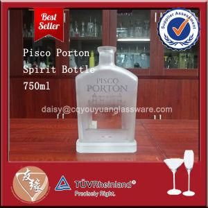 Pisco Porton Wellknown Custom 750ml Frost Vodka Bottle