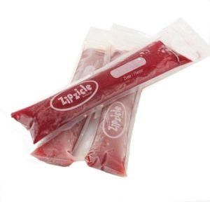 Ice Pop Pouch Packaging Zip Top Ice Popsicle Mold Bag