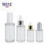 OEM Round Triangle 15ml 35ml 50ml Empty Transparent Dropper Bottle