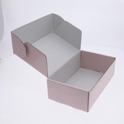 White Folded Candy Paper Box with PVC Window