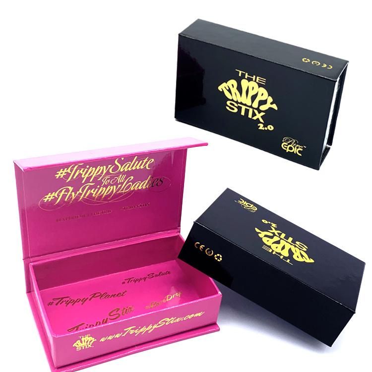 Customize Paper Magnetic Closure Gift Box with The Size and Design You Need