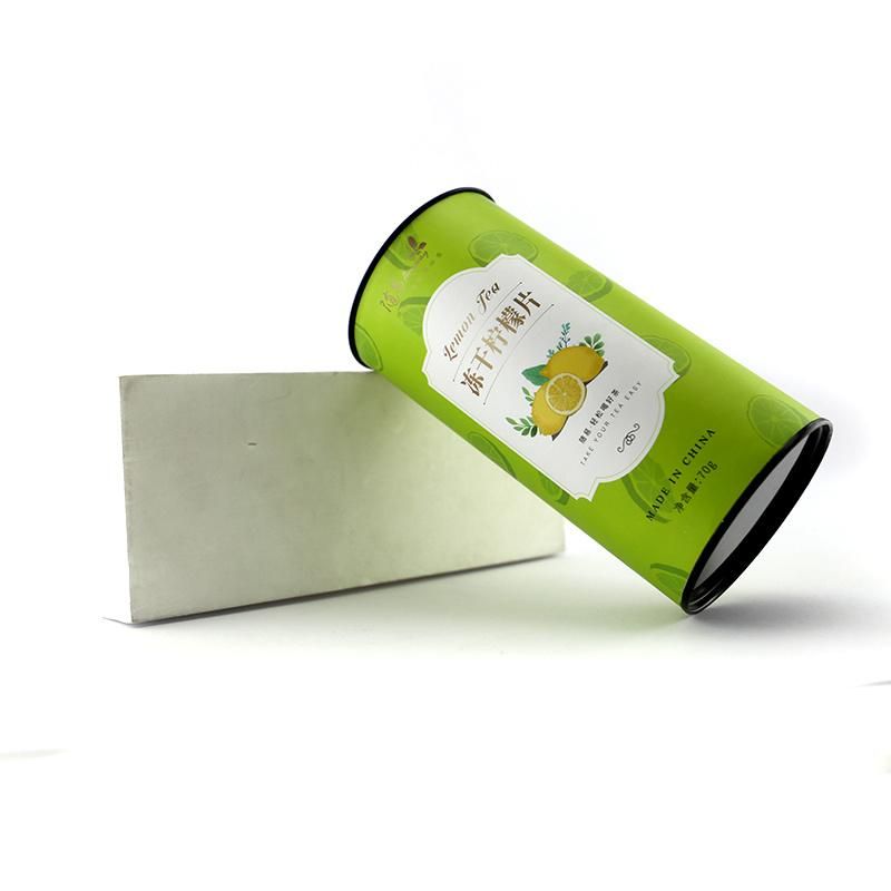 Wholesale Iron Lid 150*78 Dry Lemon Packaging Tube Box