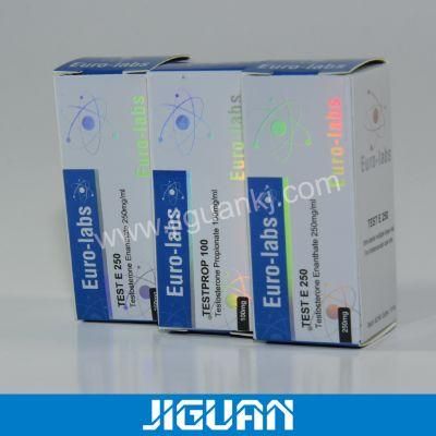 Colorful 10 Ml Hologram Steroid Vial Paper Box