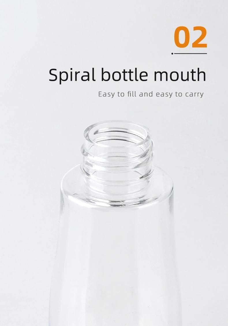 80ml Empty Travel Bottle Plastic Cosmetic Bottle
