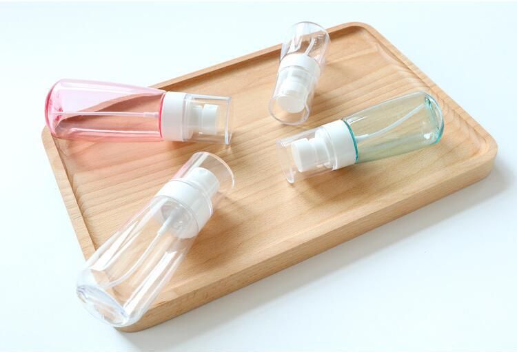 30ml 60ml 100ml Drop Shape PETG Plastic Bottle for Spray or Lotion