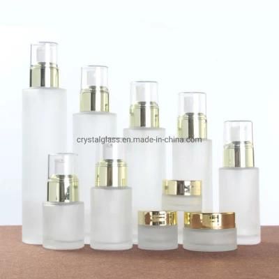 Frosted Glass Skin Cream Jar 30g 50g