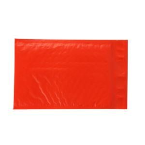 Orange Colored Poly Mailing Shipping Bags Custom Printed Bubble Mailers Padded Envelopes