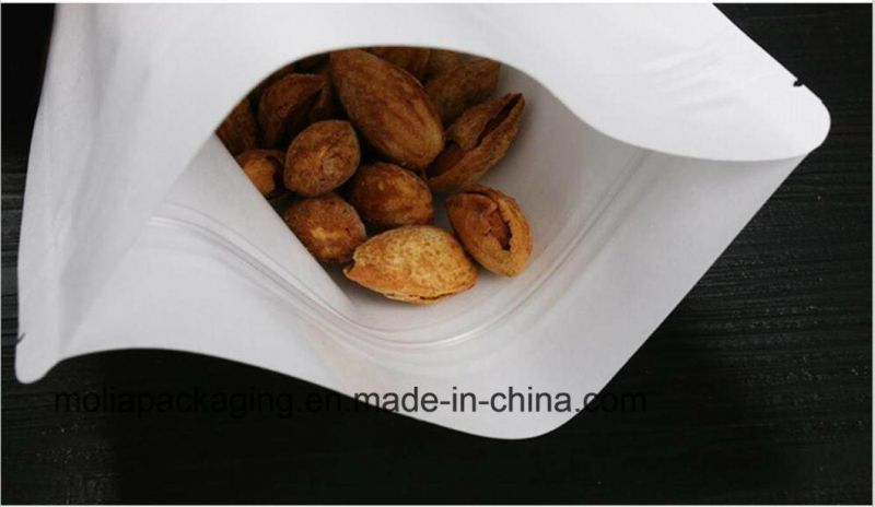 Matte Color Zipper Food Bag