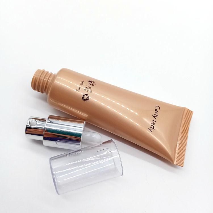 Sunscreen Cream Cosmetic Plastic Tube Packaging Pet Plastic Tube