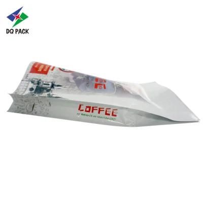 Dq Pack Custom Logo Mylar Bag Custom Printed Coffee Bag Antistatic Coffee Bag Wholesales Side Gusset Bag for Coffee Packaging