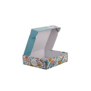 Custom Printed Products Packaging Tuck Top Color Corrugated Box for Clothes