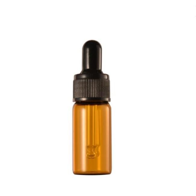 Amber Glass Essential Oil Bottle