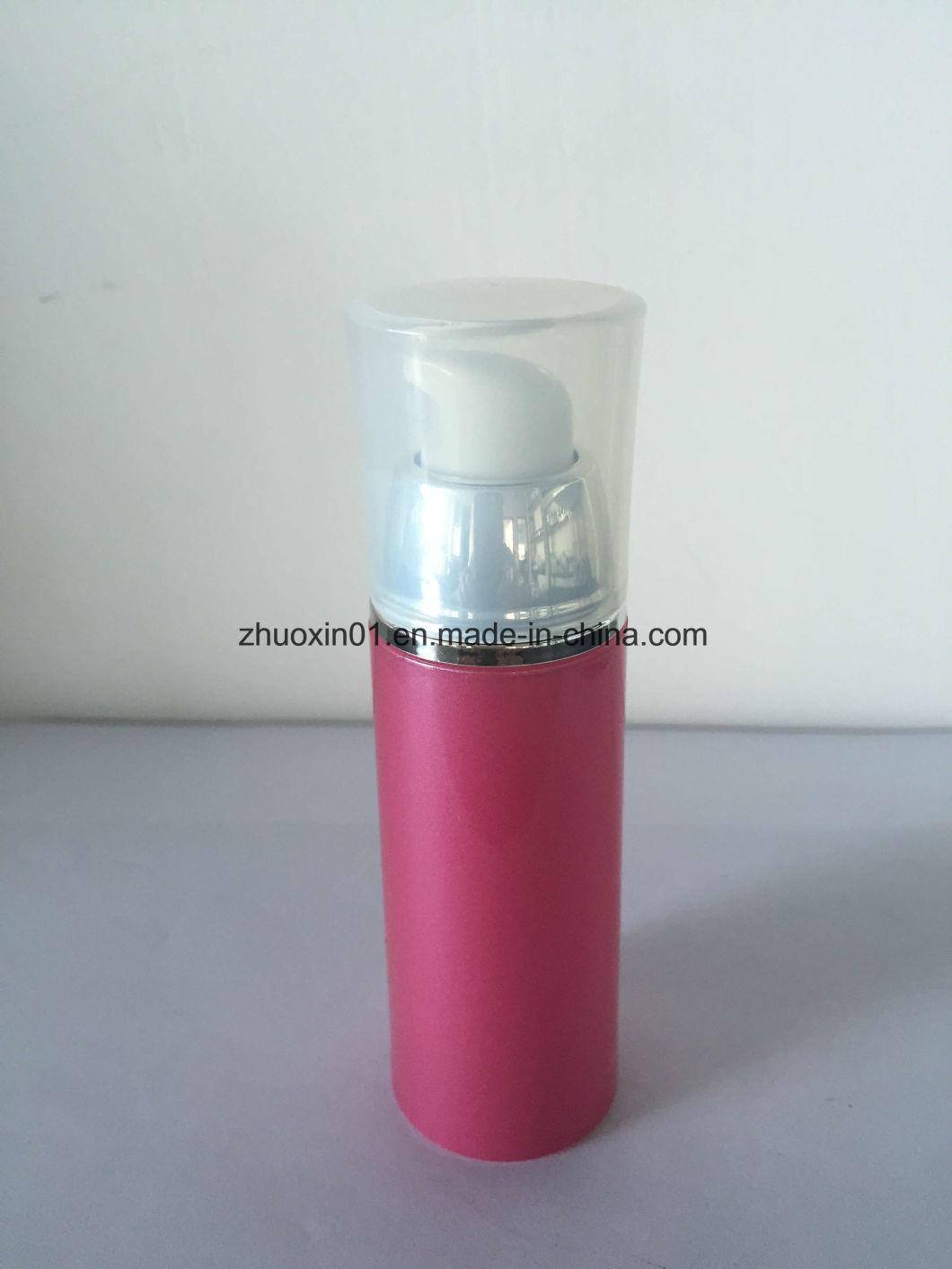 30ml Pink Color Plastic Cosmetic Lotion Bottle