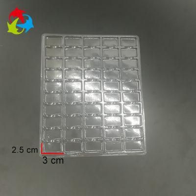 Antistatic Electronics Transparent Plastic Blister Tray