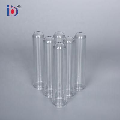 China Pet Material Preform 55g Manufacture Neck Pet Coking Oil Bottle Preform