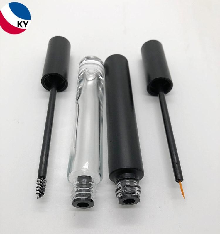 Cosmetic Packaging Empty Eyeliner Tube Glass Container Eyelash Serum Bottle