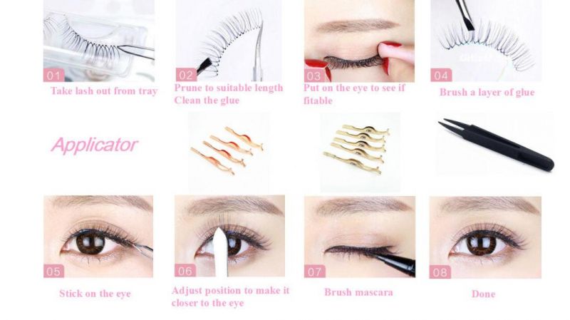 Eyelash Vendor Packaging Box with Window 3D Mink Lash