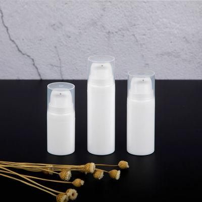 5ml 10ml 15ml 30ml Pump Airless Bottle Cosmetic Pump Glass Perfume Bottle Economical Custom Design Pump Airless Bottle Cosmetic