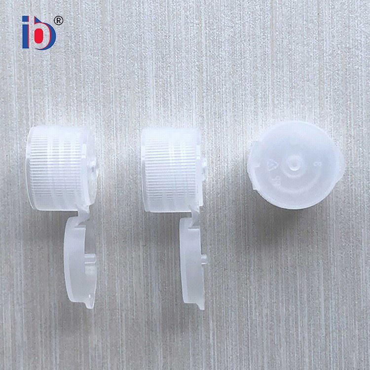 20mm PE Material Transparent Non Spill Flip Top Plastic Cap Bottles Caps