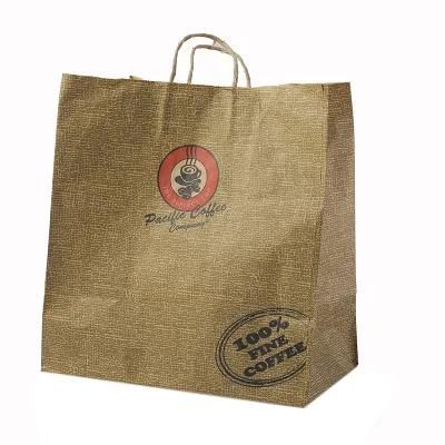 Customize Logo Printed Retail Shopping Packing Paper Gift Bags